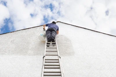 Peinture extérieure à Saint-Martin-du-Vivier — façades et ravalement